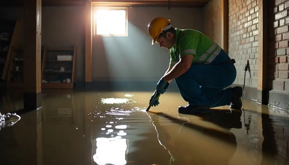 Professional water damage restoration services in Van Buren, IN